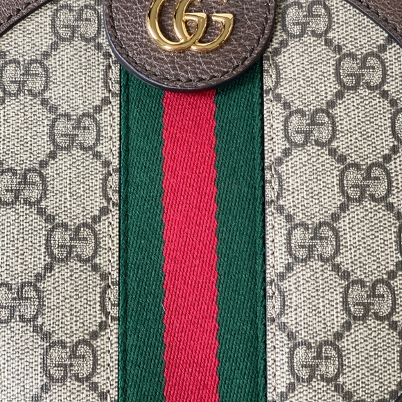 SOLD AUTHENTIC MINI OPHIDIA GG SUPREME ROUND BAG - Picture 5 of 8